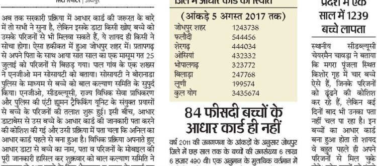 Dainik Bhaskar 22 Aug